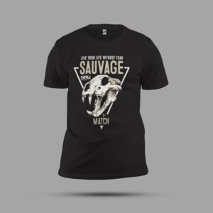 Tshirt - Loup Savage # NRL Hunter France